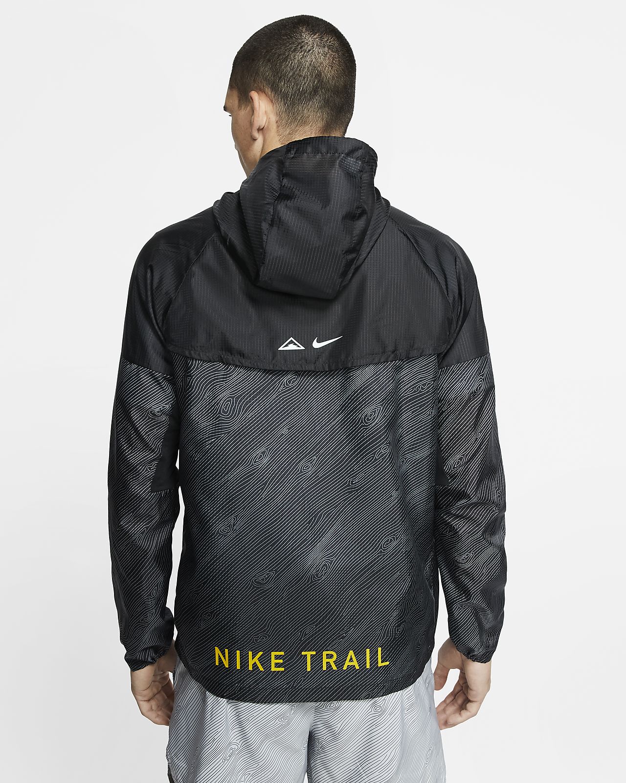 nike windbreaker hoodie mens