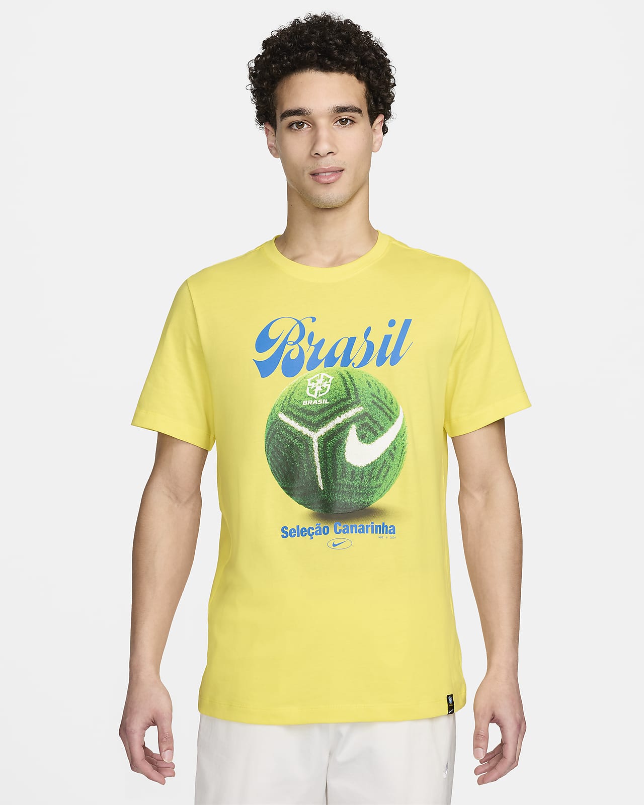 Brazil Home Field Men's Nike Soccer T-Shirt