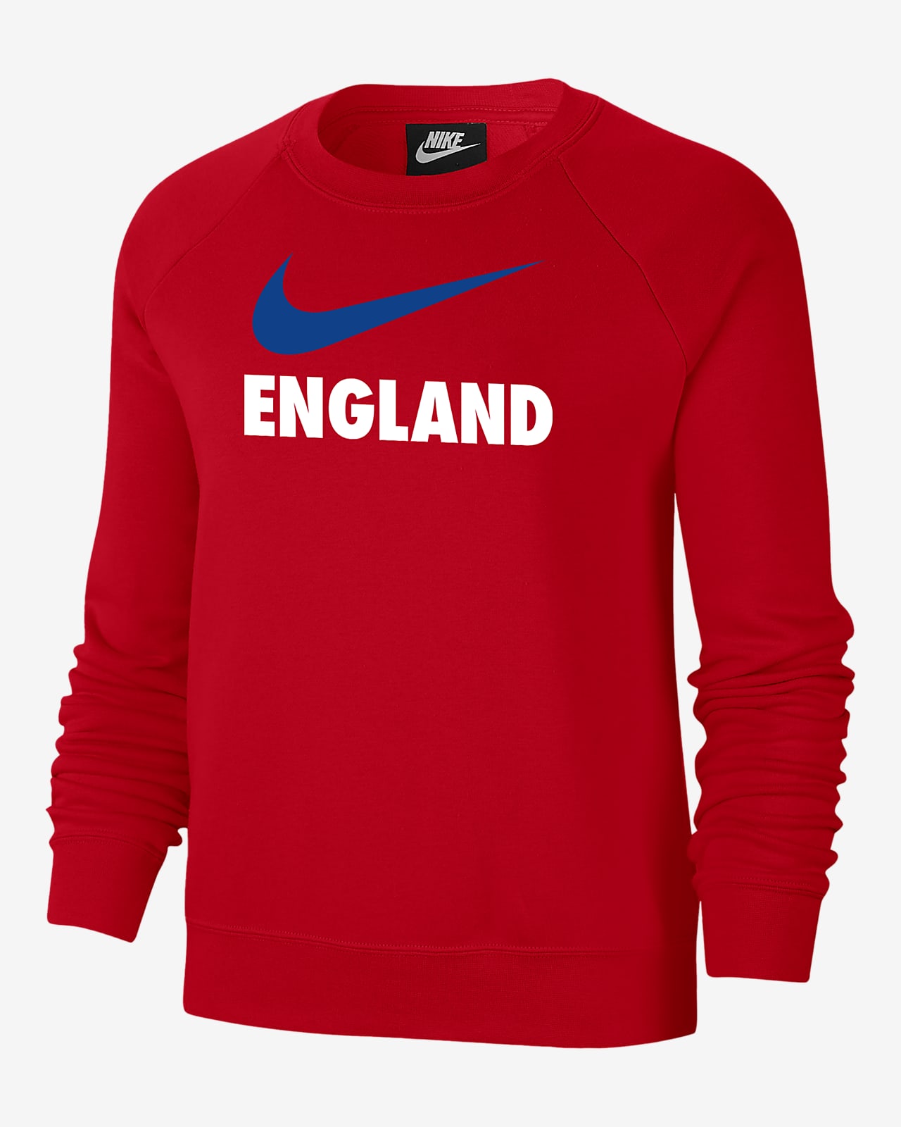 England Women's Fleece Varsity Crew-Neck Sweatshirt