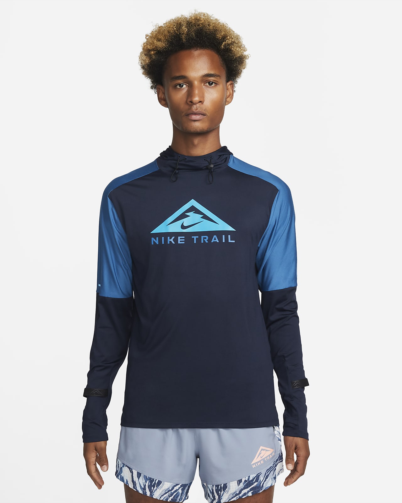 Nike Dri-FIT Trail-løbehættetrøje til trail til mænd