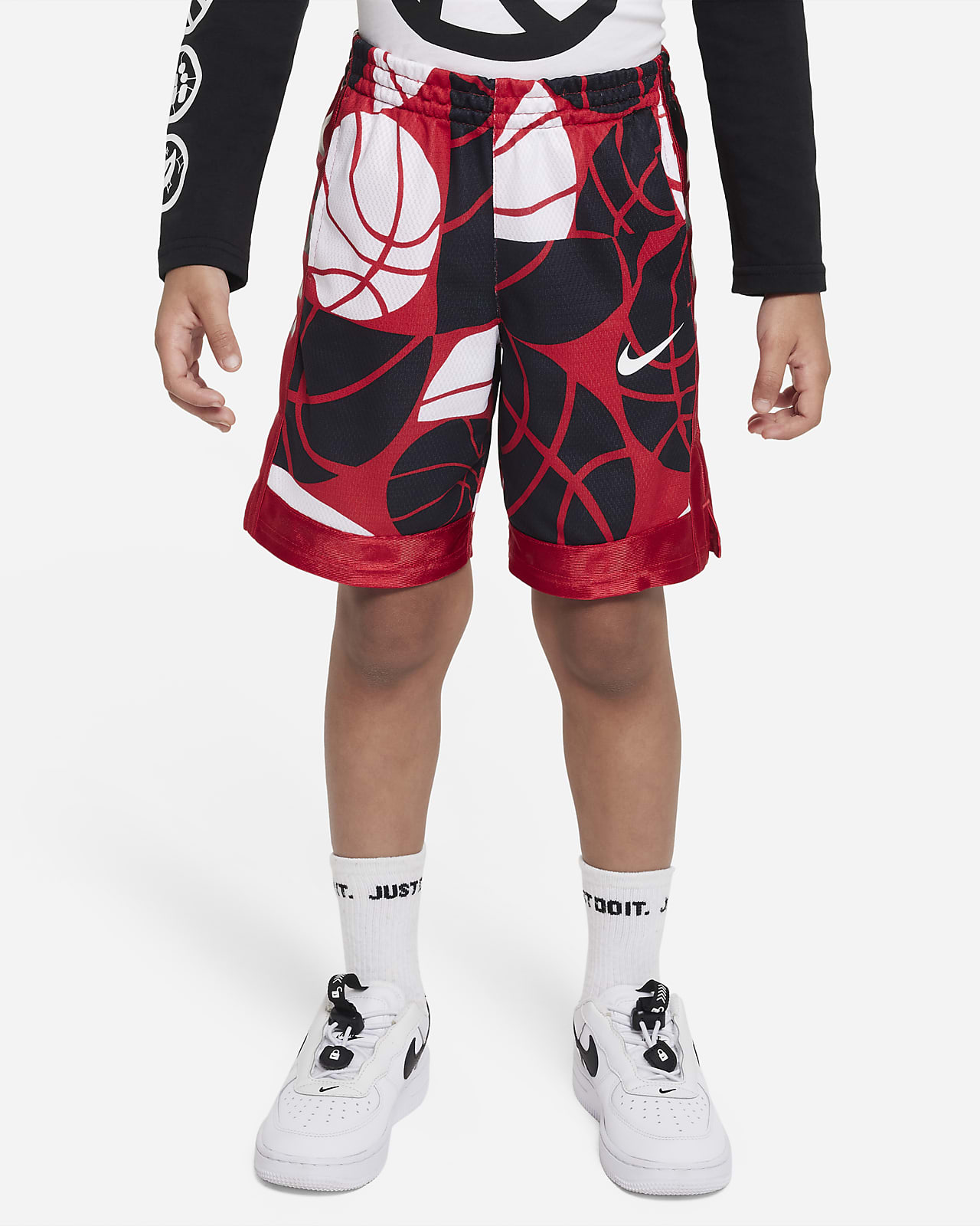 Nike Dri-FIT Elite Printed Shorts Little Kids' Shorts