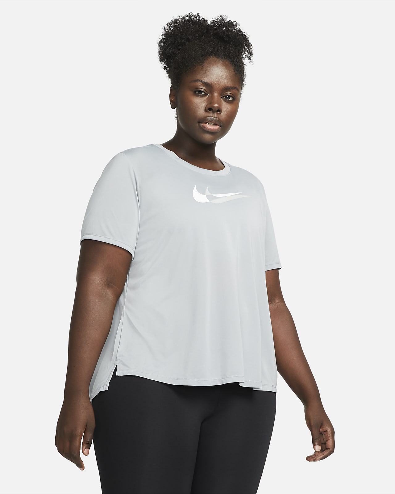 Nike Dri-FIT Swoosh Run Women's Short-Sleeve Running Top (Plus Size)