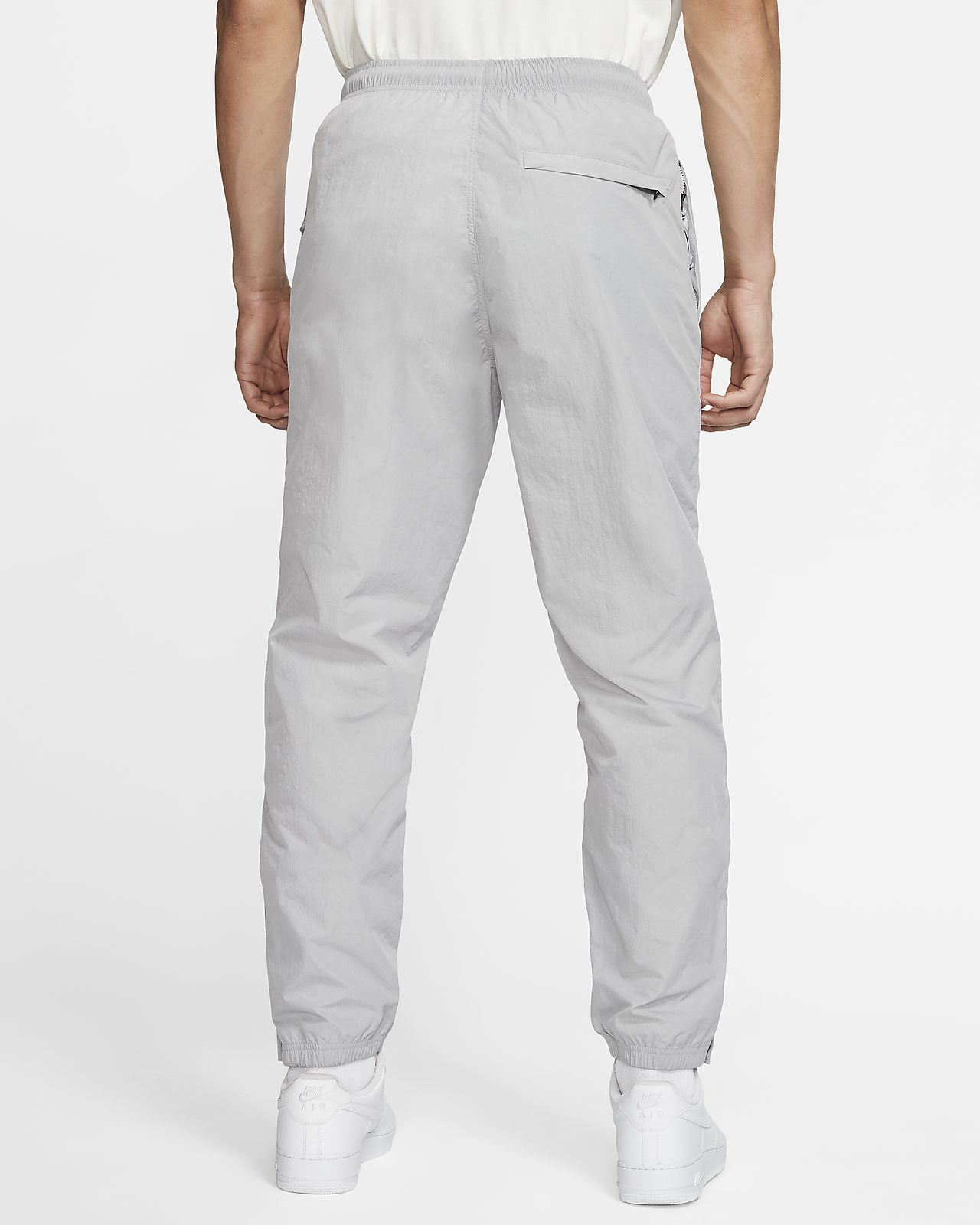 grey mens track pants