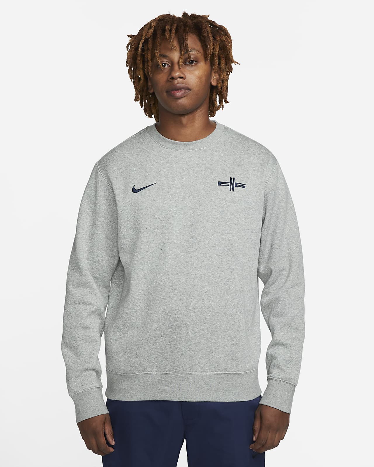 England Club Fleece Men's Sweatshirt. Nike GB