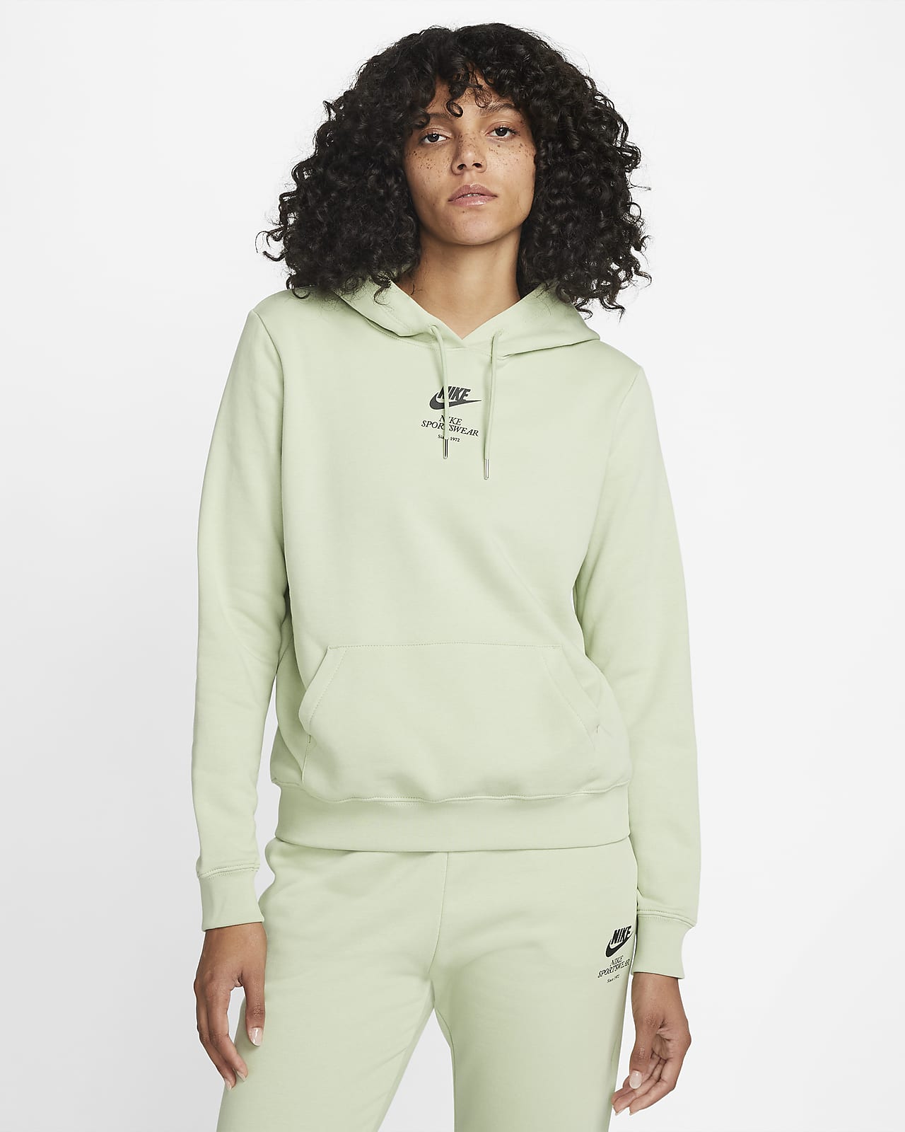 Nike Sportswear Club Fleece Womens Pullover Hoodie Nike Lu