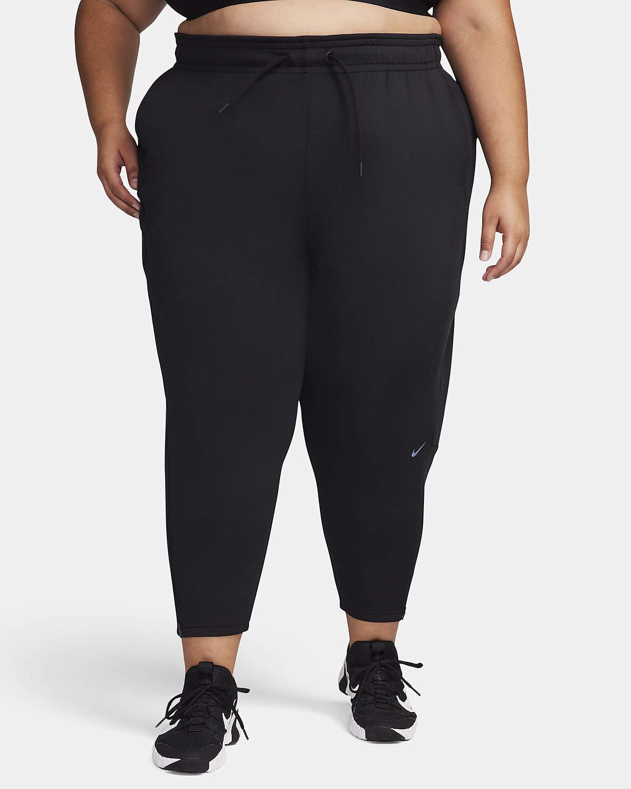 Pantalones de entrenamiento de tiro alto de 7/8 para mujer (talla grande) Nike Dri-FIT Prima