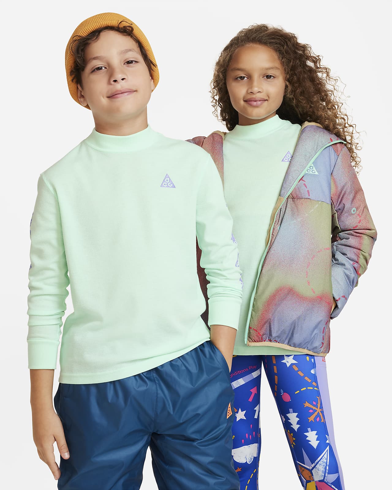 Nike ACG Dri-FIT Big Kids' Long-Sleeve Top