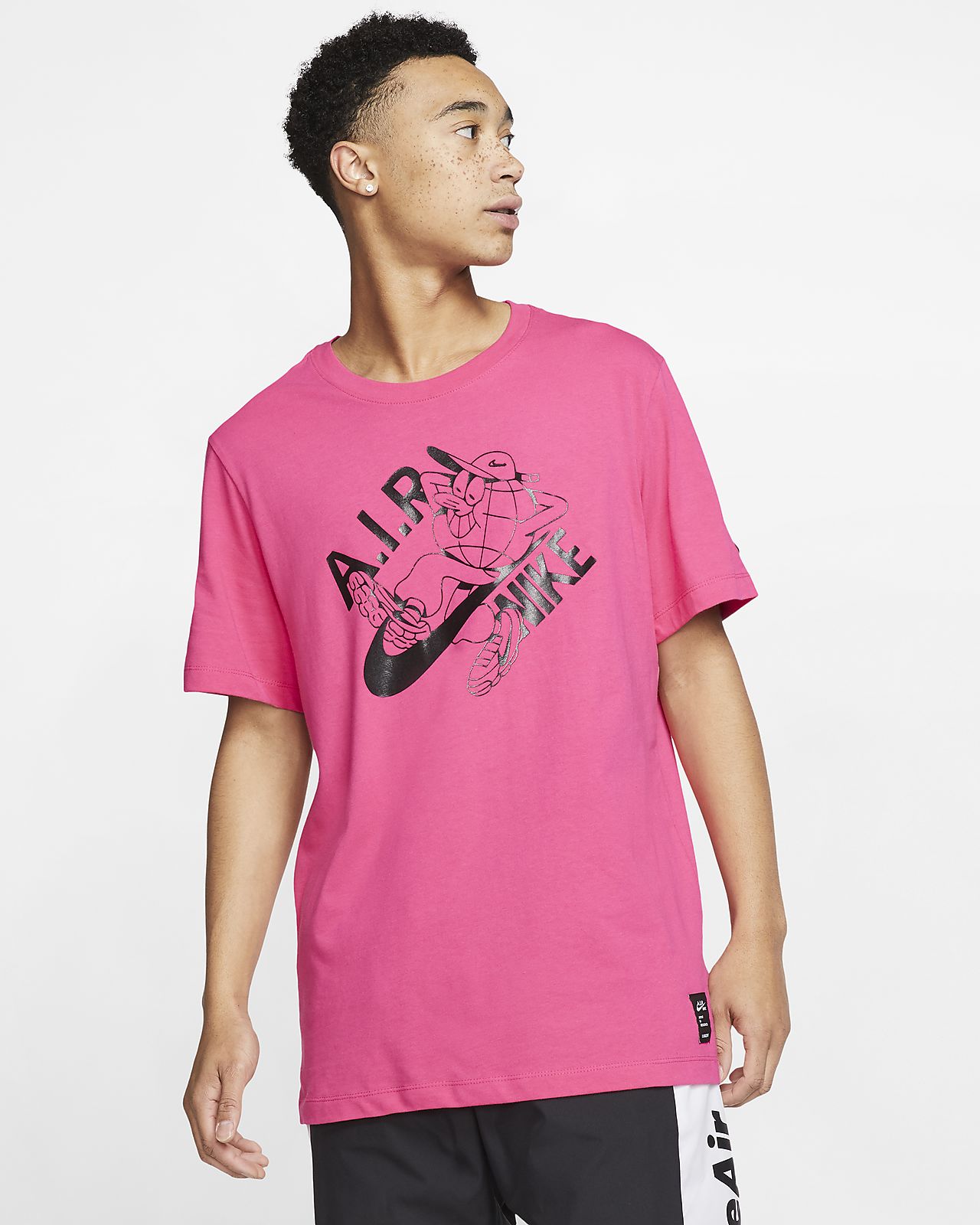 nike tee pink
