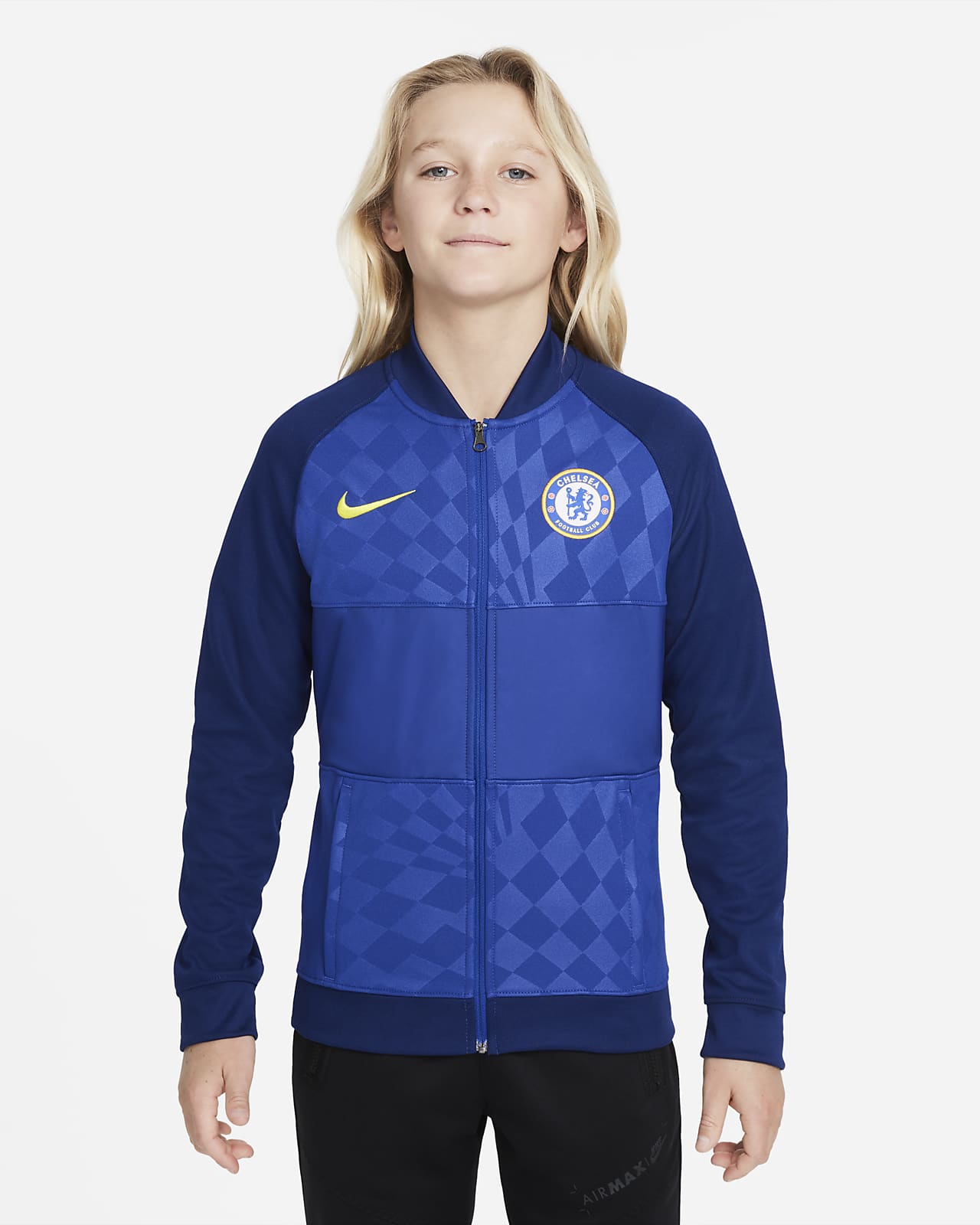 Chelsea F.C. Older Kids' Full-Zip Football Tracksuit Jacket