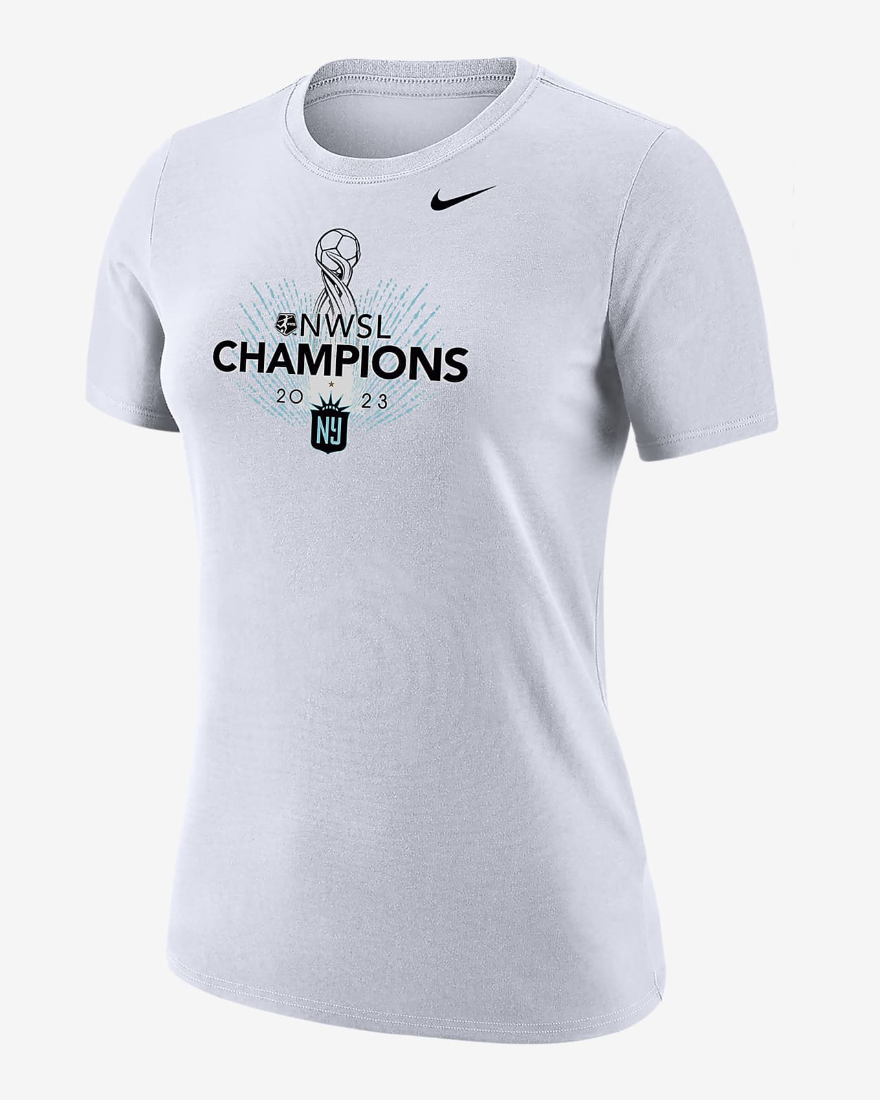 NJ/NY Gotham FC 2023 NWSL Champions Women's Nike T-Shirt