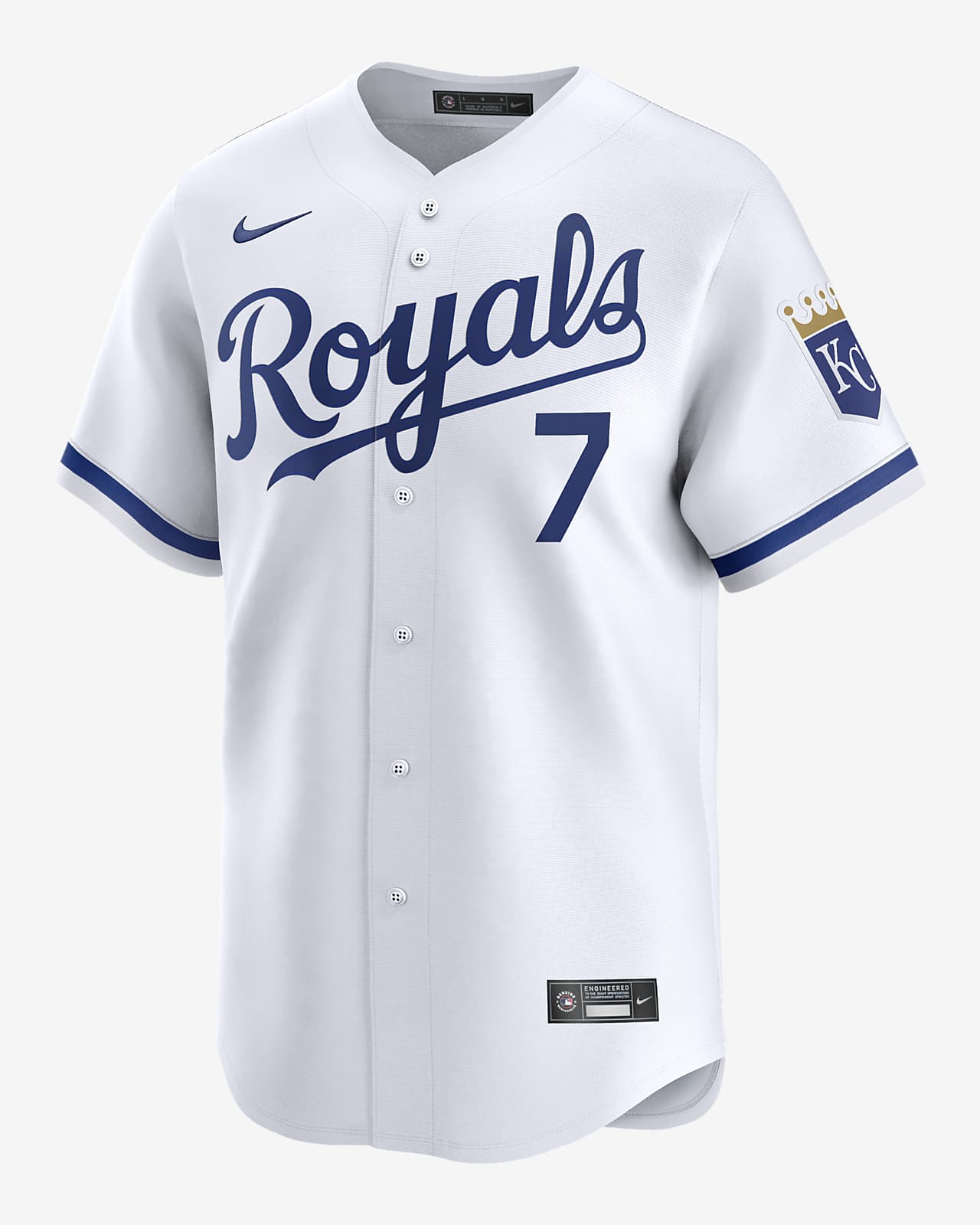 Jersey Nike Dri-FIT ADV de la MLB Limited para hombre Bobby Witt Jr. Kansas City Royals