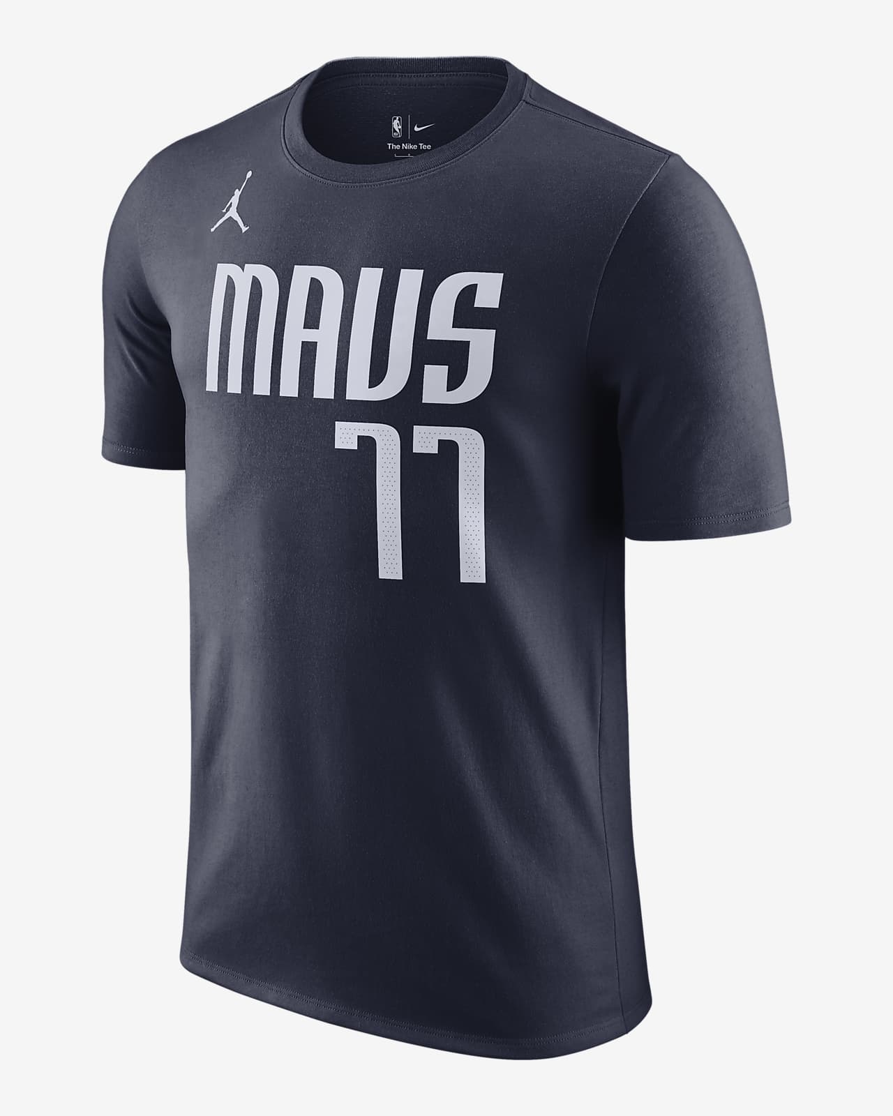 Jordan NBA-t-shirt Dallas Mavericks Statement Edition för män