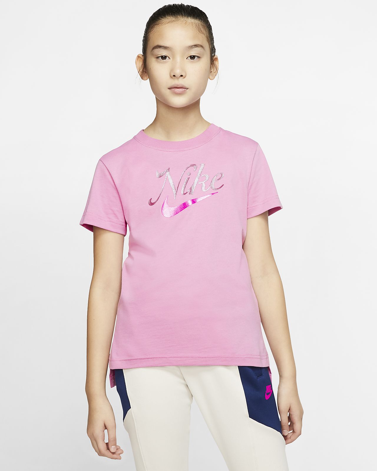 big girls nike shirts