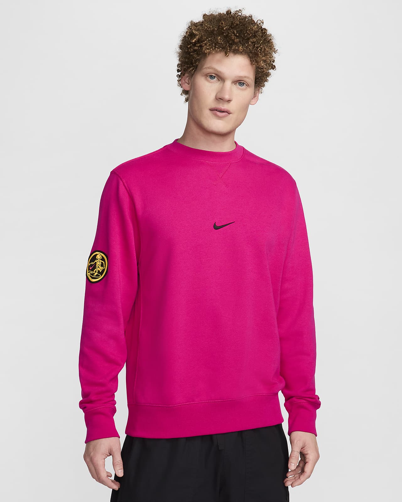 Nike Sportswear Club Fleece Men's Crew-Neck French Terry Sweatshirt
