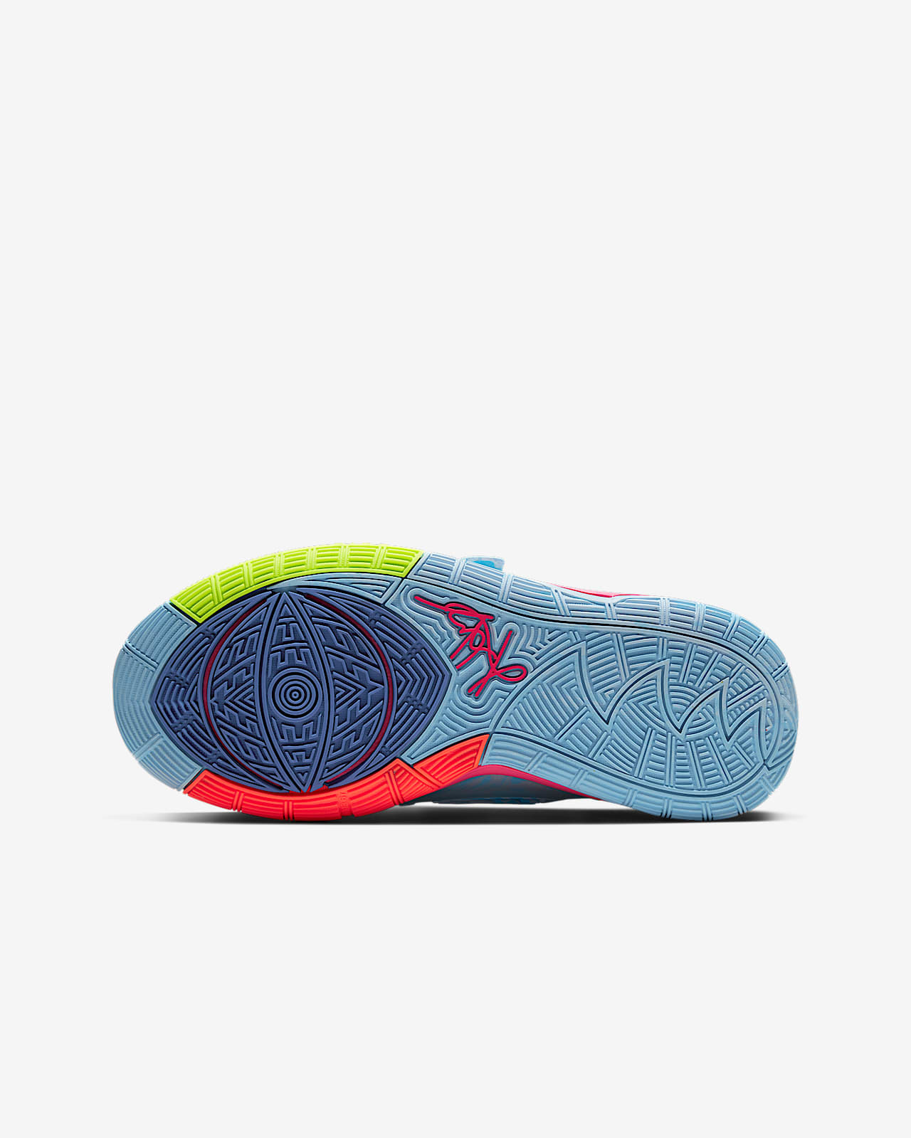 kyrie 6 black volt hyper pink