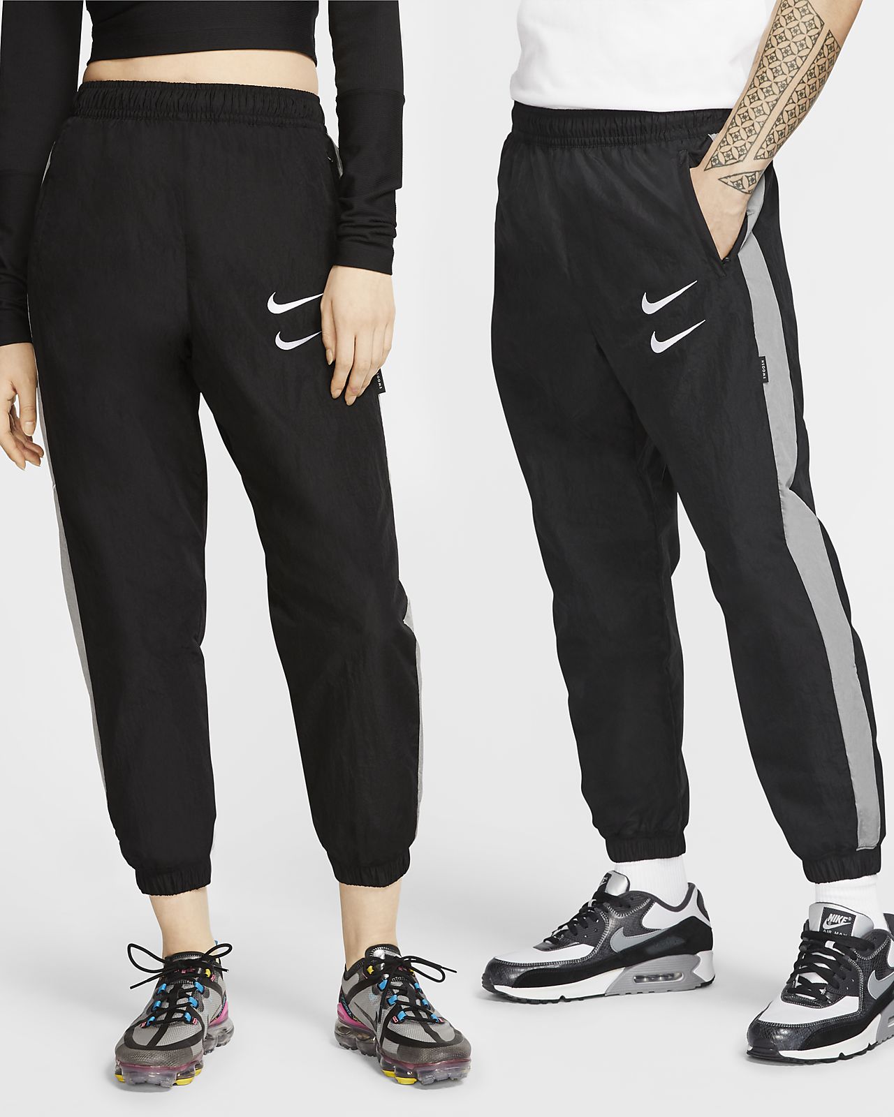nike swoosh pantaloni