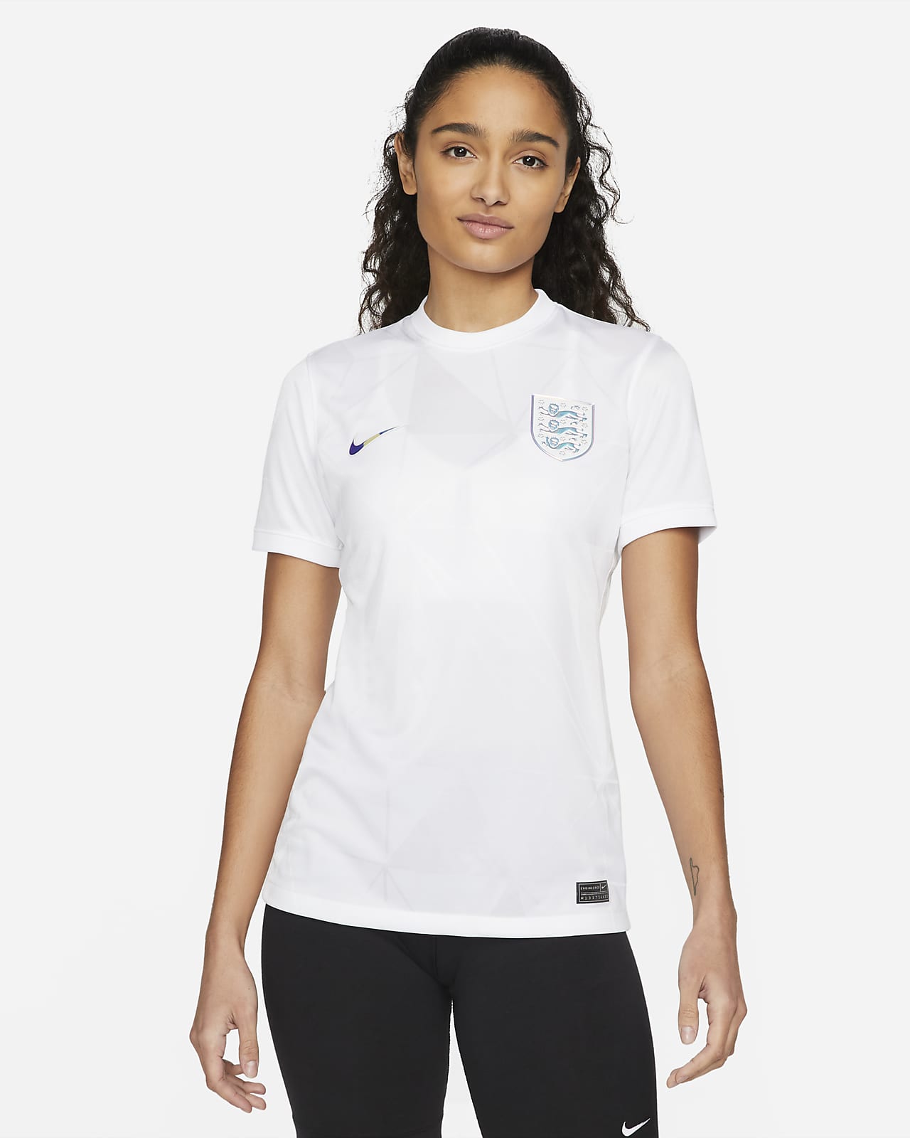 Fotbollströja England 2022 Stadium (hemmaställ) Nike Dri-FIT för kvinnor
