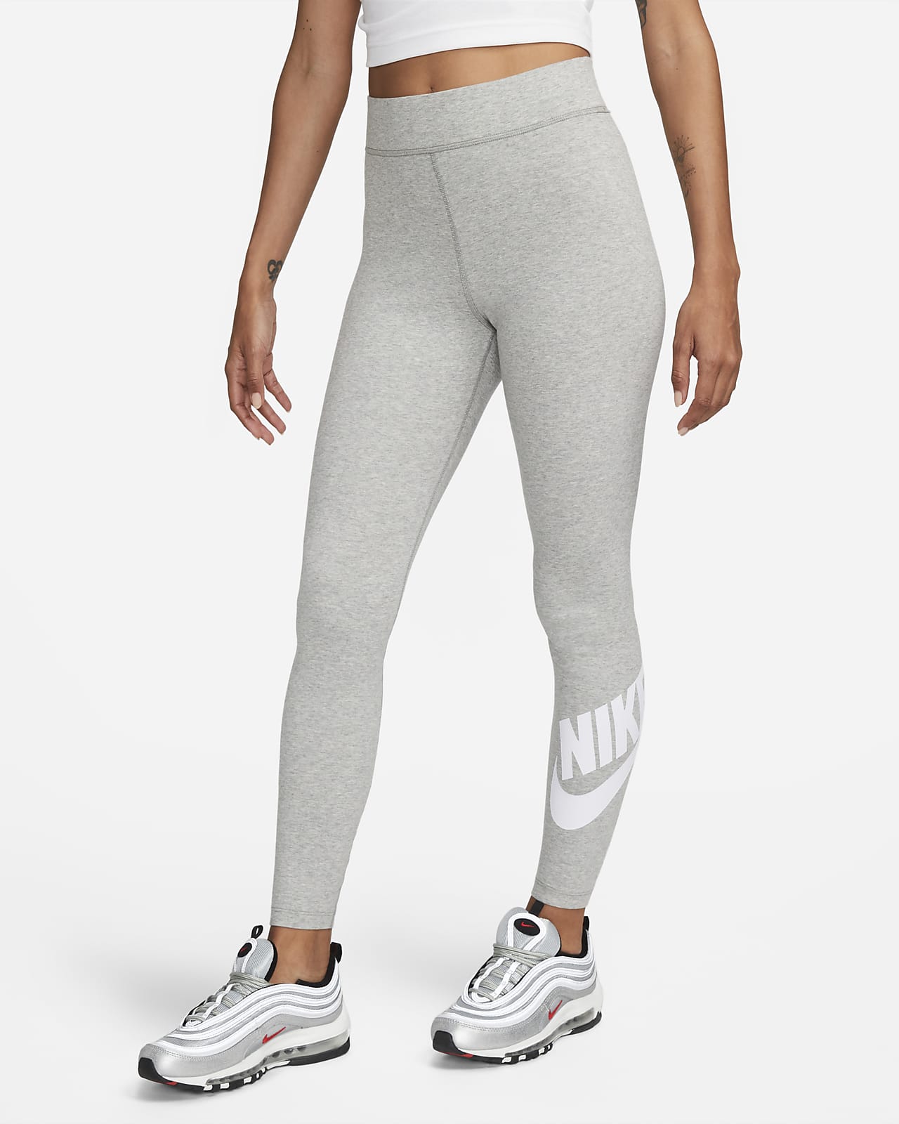 Leggings de cintura alta con gráficos para mujer Nike Sportswear Classics