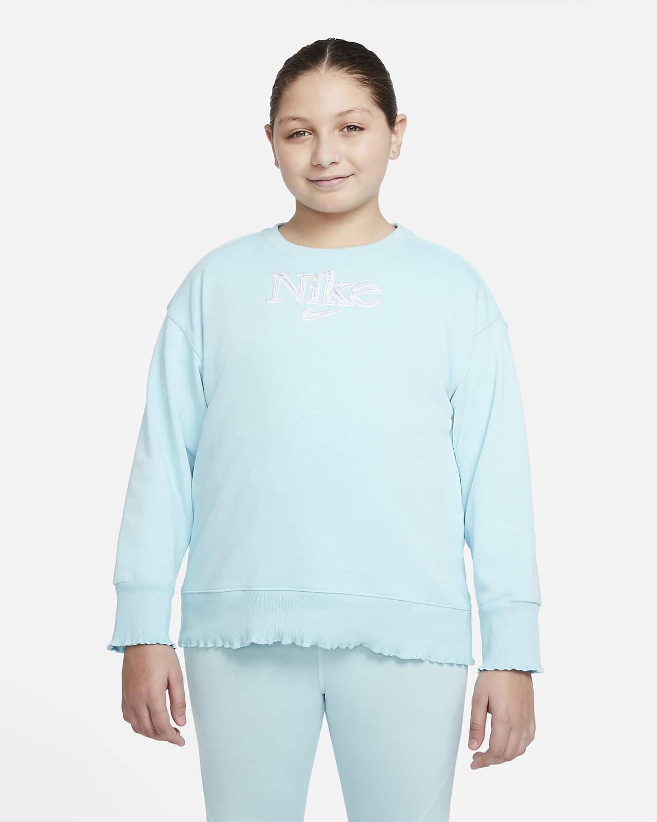 Nike Sportswear Big Kids' (Girls') Sweatshirt (Extended Size)