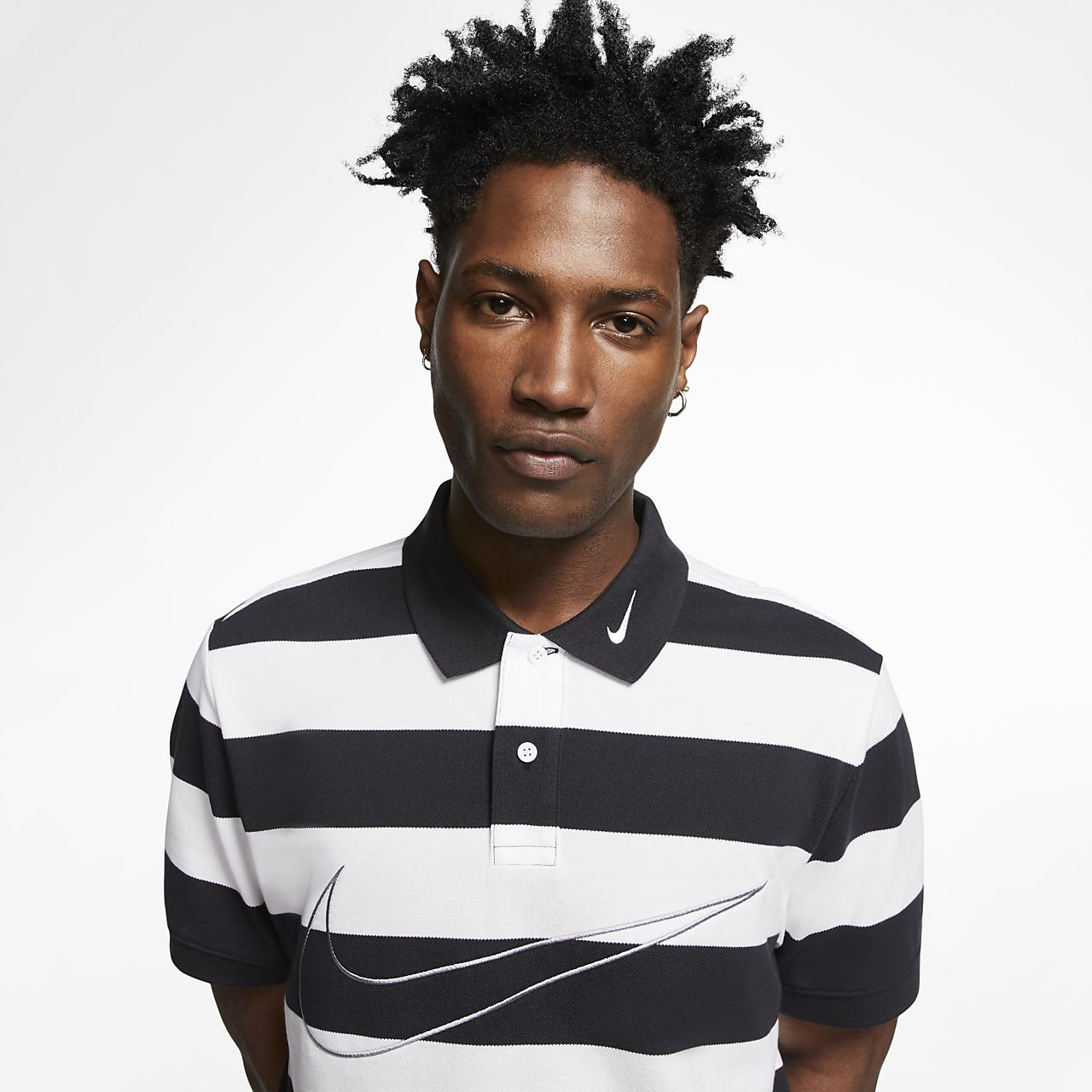 nike swoosh polo