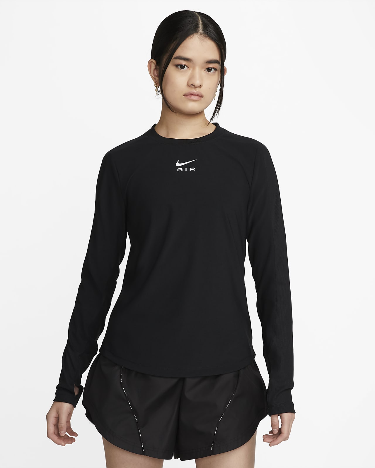 Nike Air DriFIT Women's LongSleeve Running Top. Nike BE