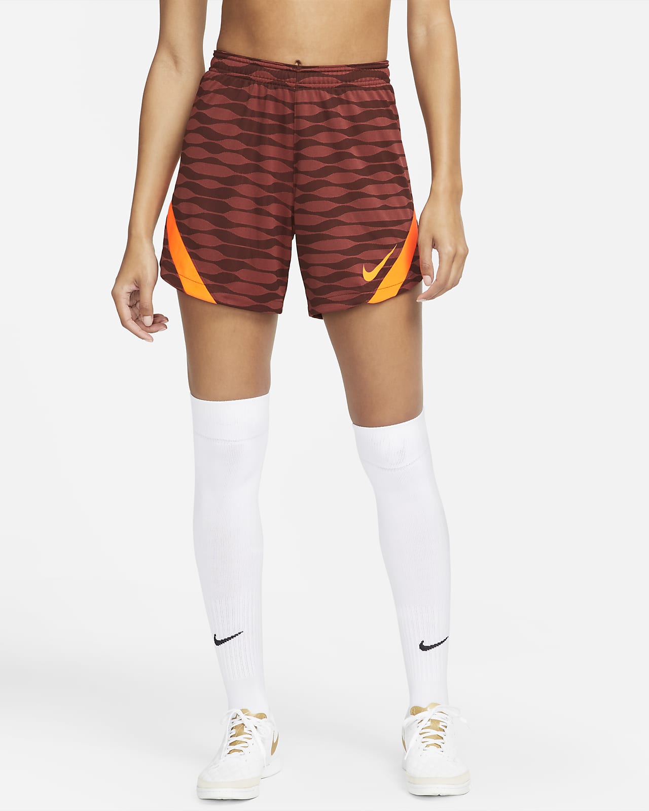 Nike Strike Knit voetbalshorts voor dames