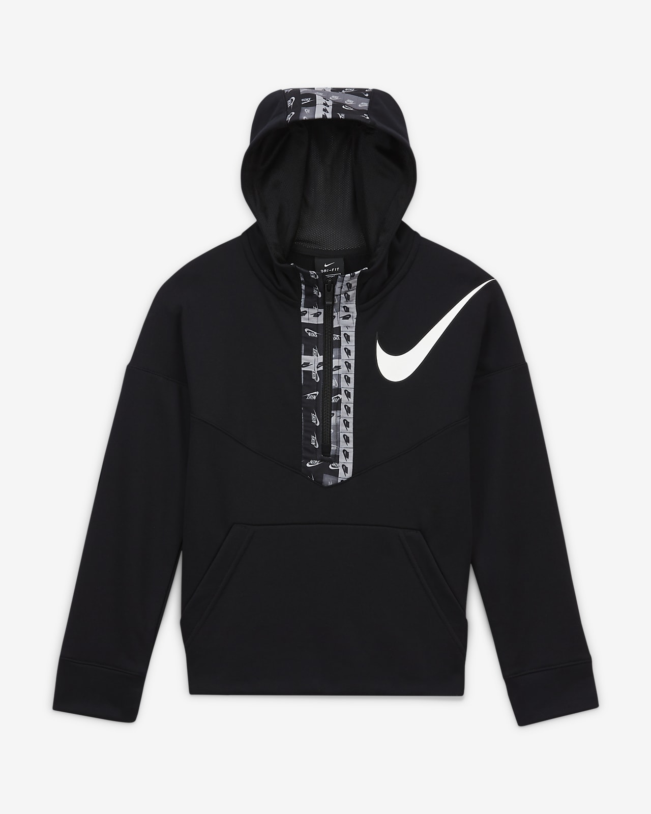 boys nike half zip