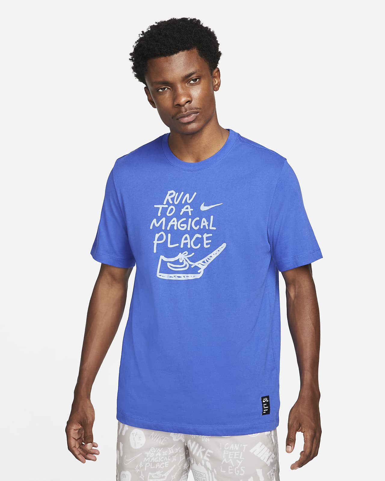 Tee-shirt de running Nike Dri-FIT Nathan Bell pour Homme
