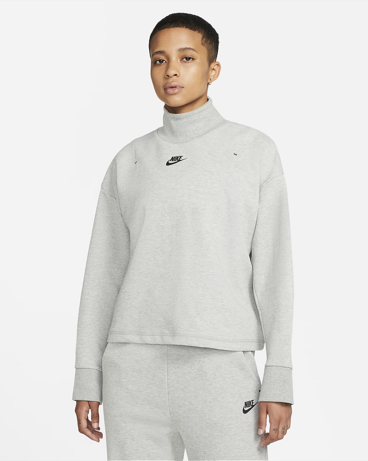 Nike Sportswear Tech Fleece 女子圆翻领上衣