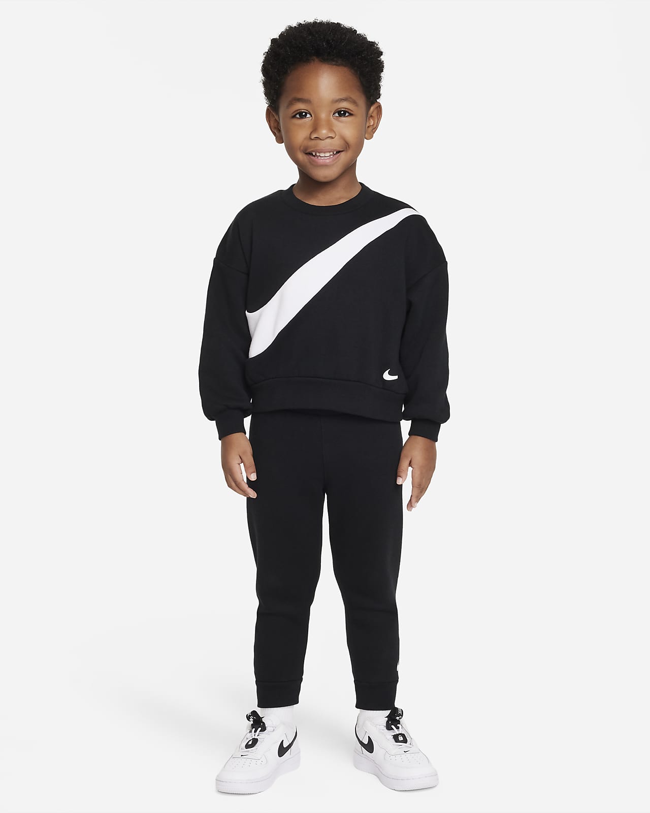 Nike Swoosh Essentials Fleece Set Toddler Set. Nike.com