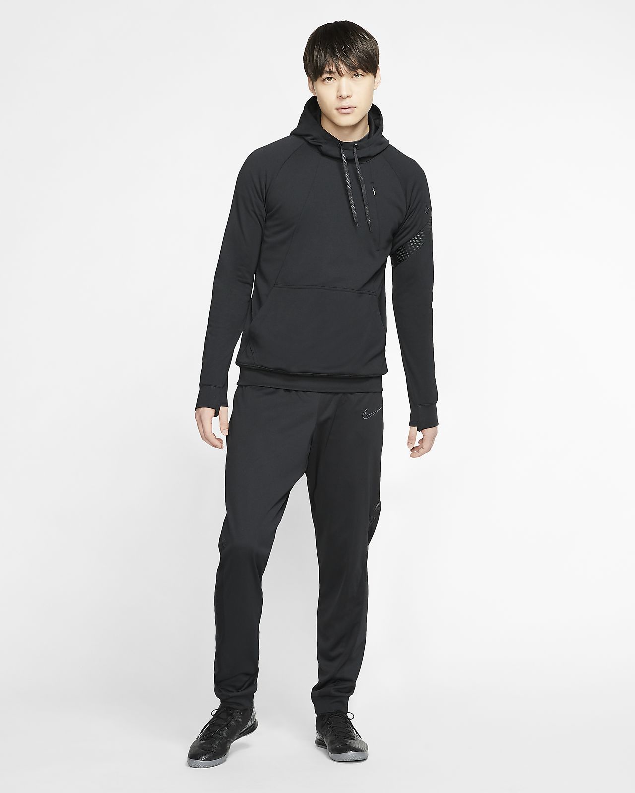 nike dry academy football hoodie