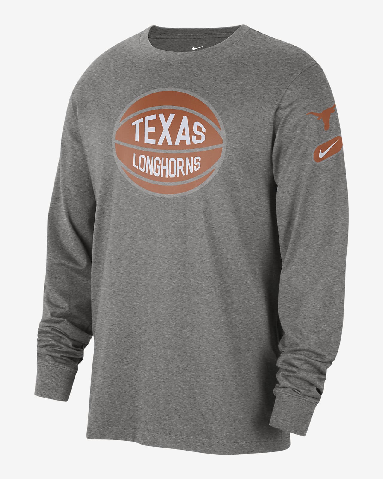 Texas Fast Break Men's Nike College Long-Sleeve T-Shirt