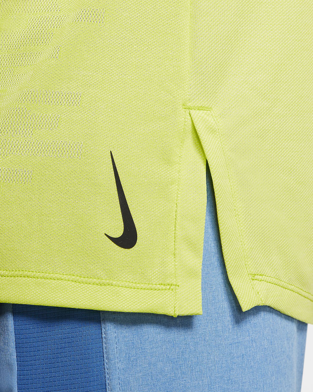 nike fluro green short sleeve bodysuit