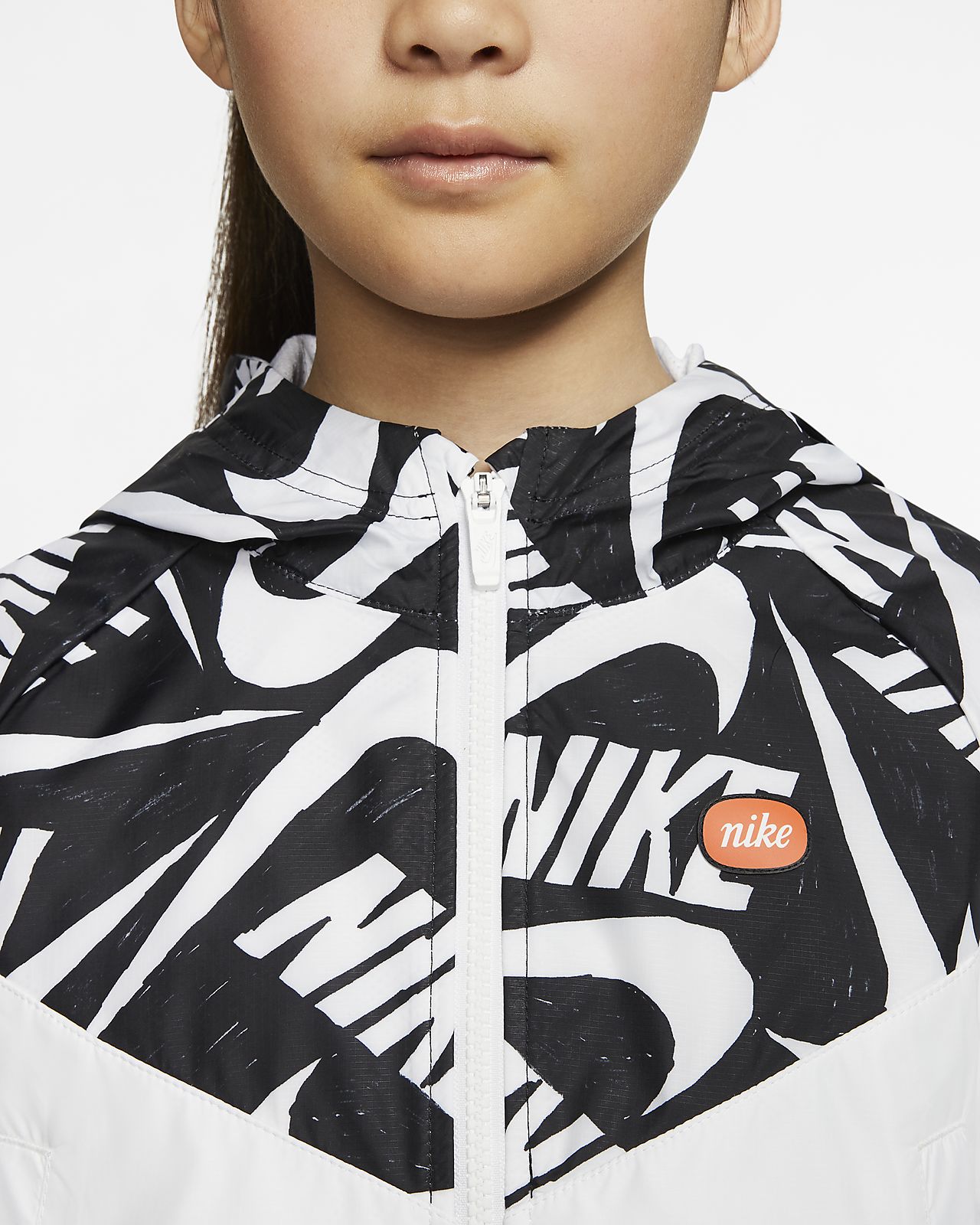 girls black nike jacket