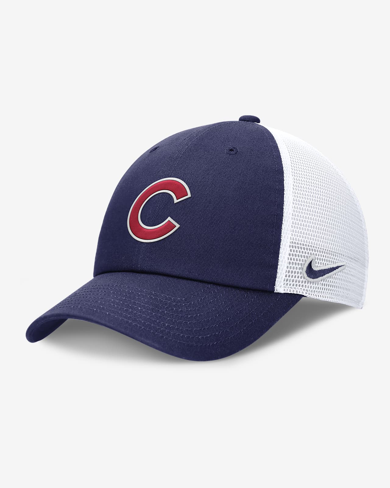Chicago Cubs Evergreen Club Men's Nike MLB Trucker Adjustable Hat
