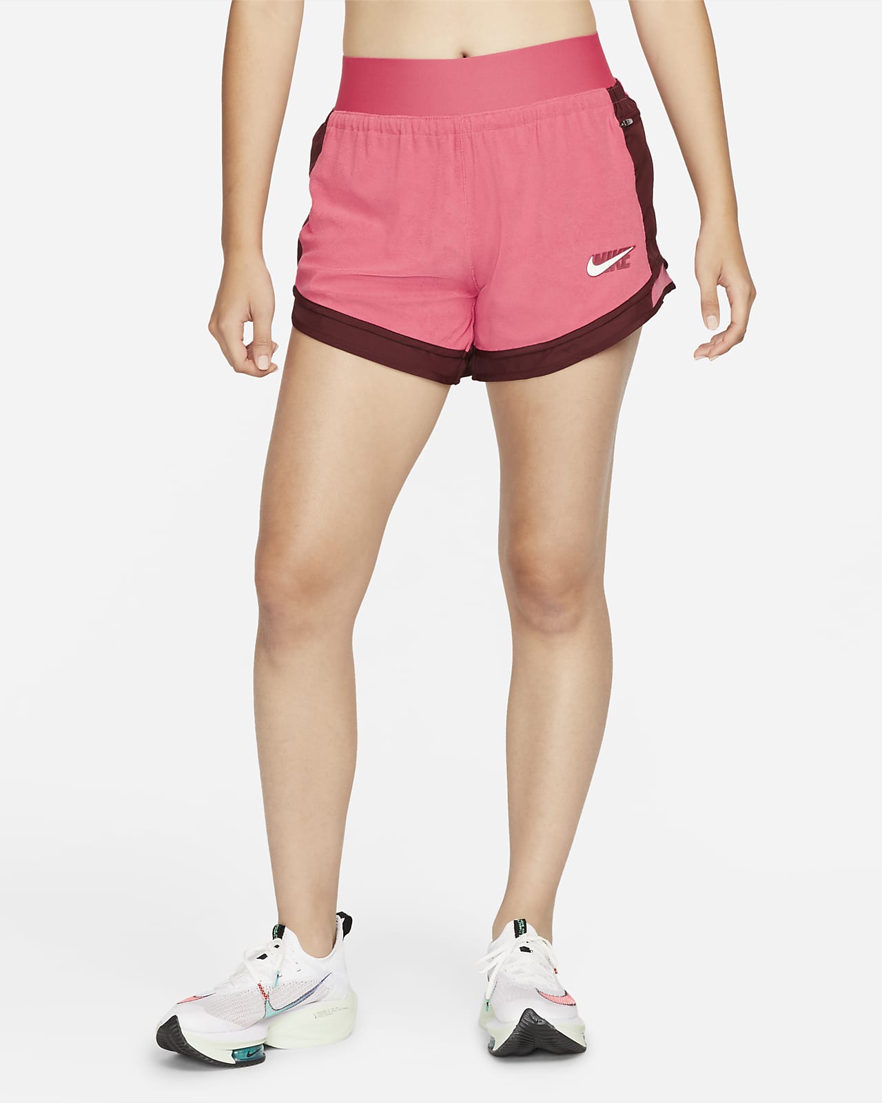 Nike Dri-FIT Tempo Luxe Icon Clash 女款 4" 跑步短褲