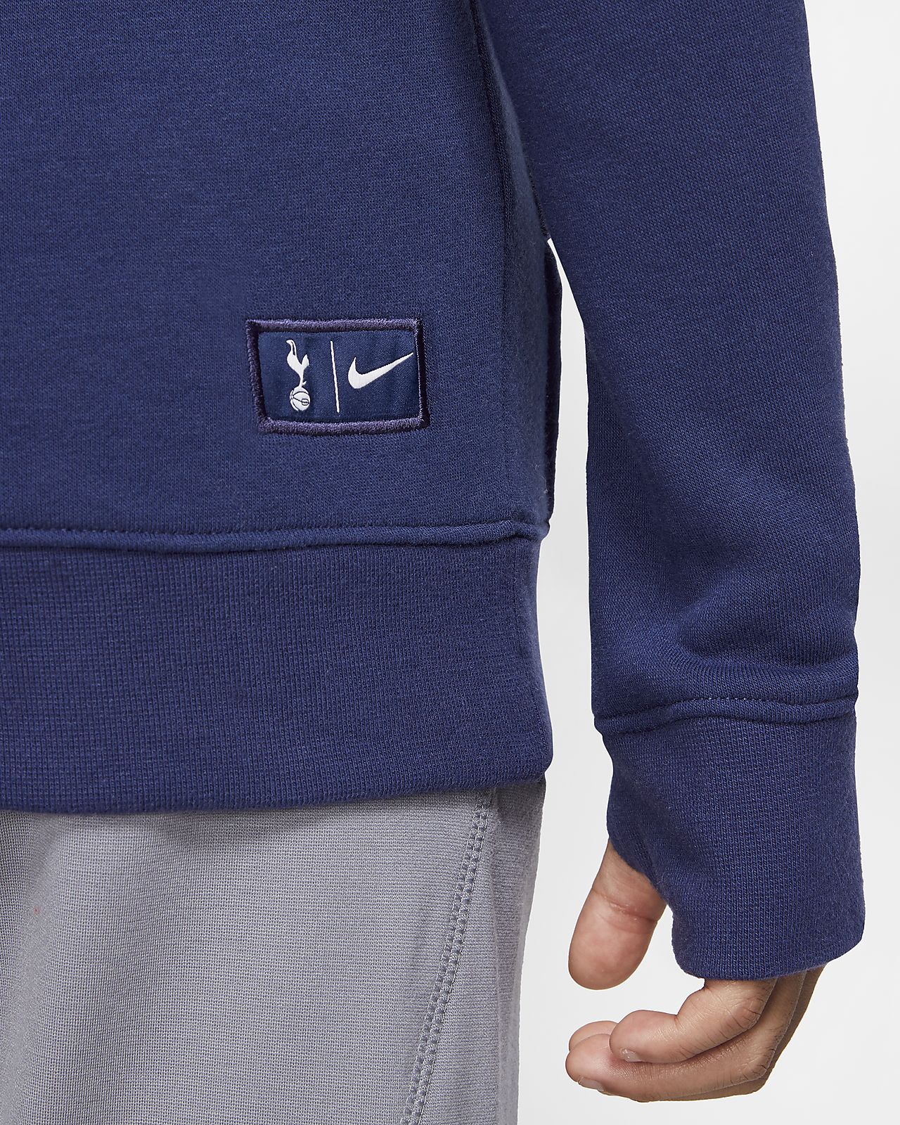 Tottenham Hotspur FC fleecehettegenser for fotball til store Tottenham Hotspur FC fleecehettegenser for fotball til store