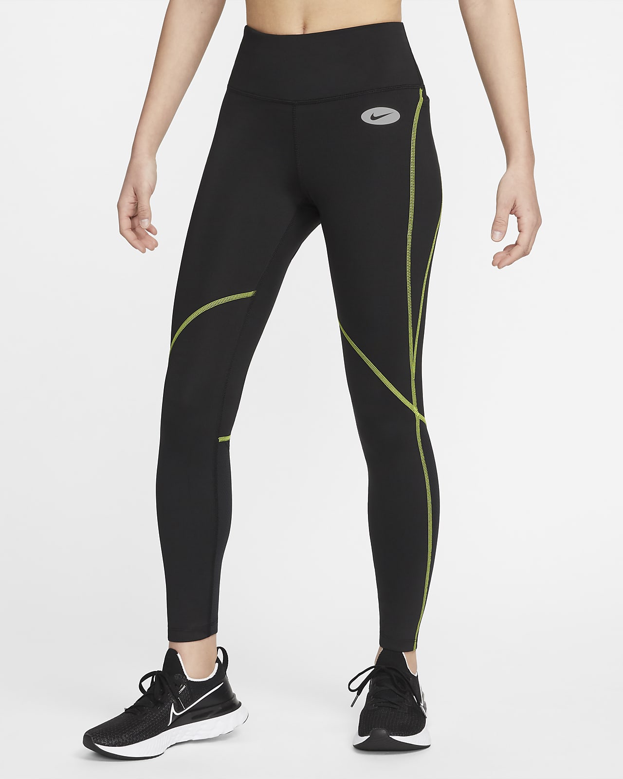 Nike Dri-FIT Icon Clash Women's Mid-Rise Running Leggings