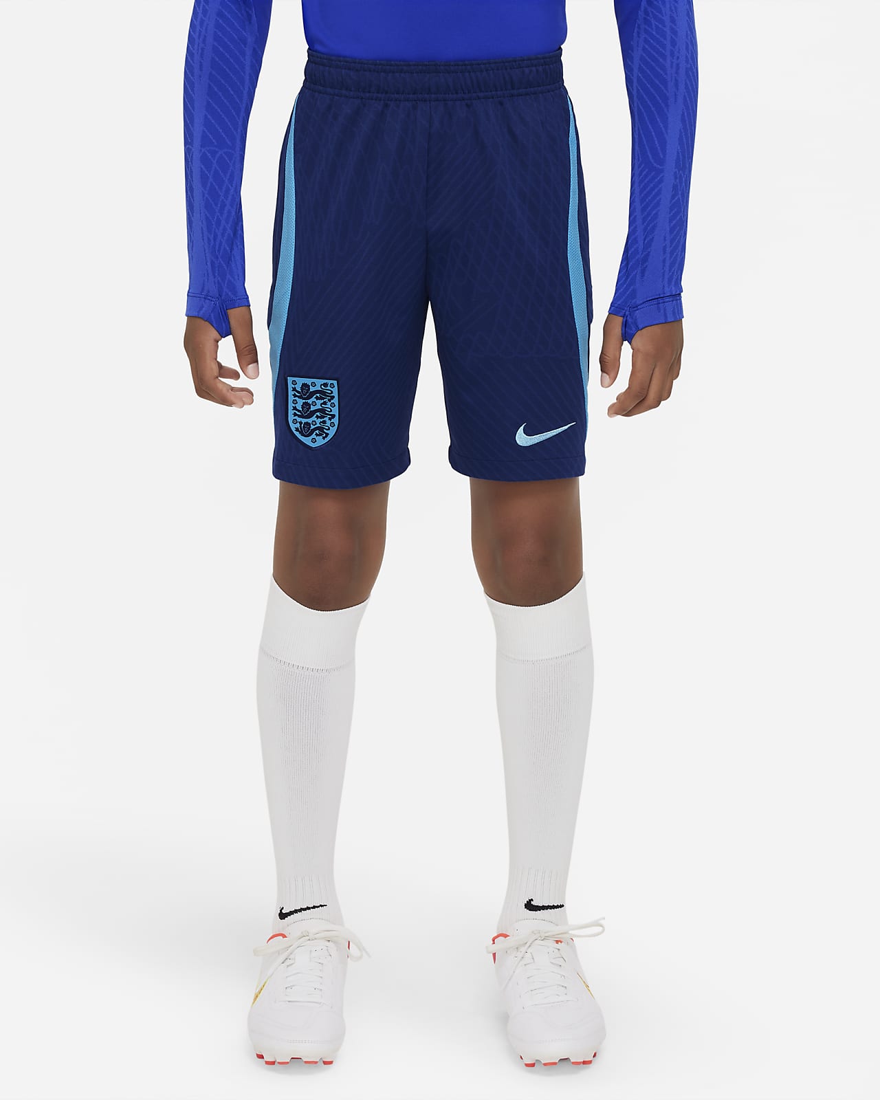 England Strike Older Kids' Nike Dri-FIT Knit Football Shorts