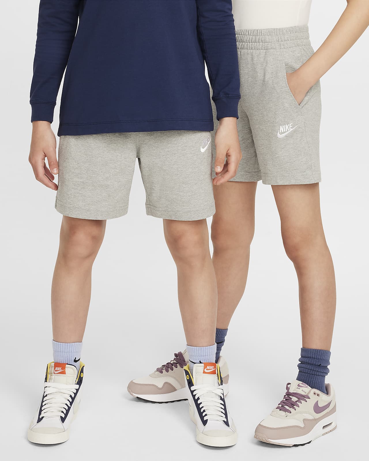 Nike Sportswear Club Big Kids' 6" Knit Shorts