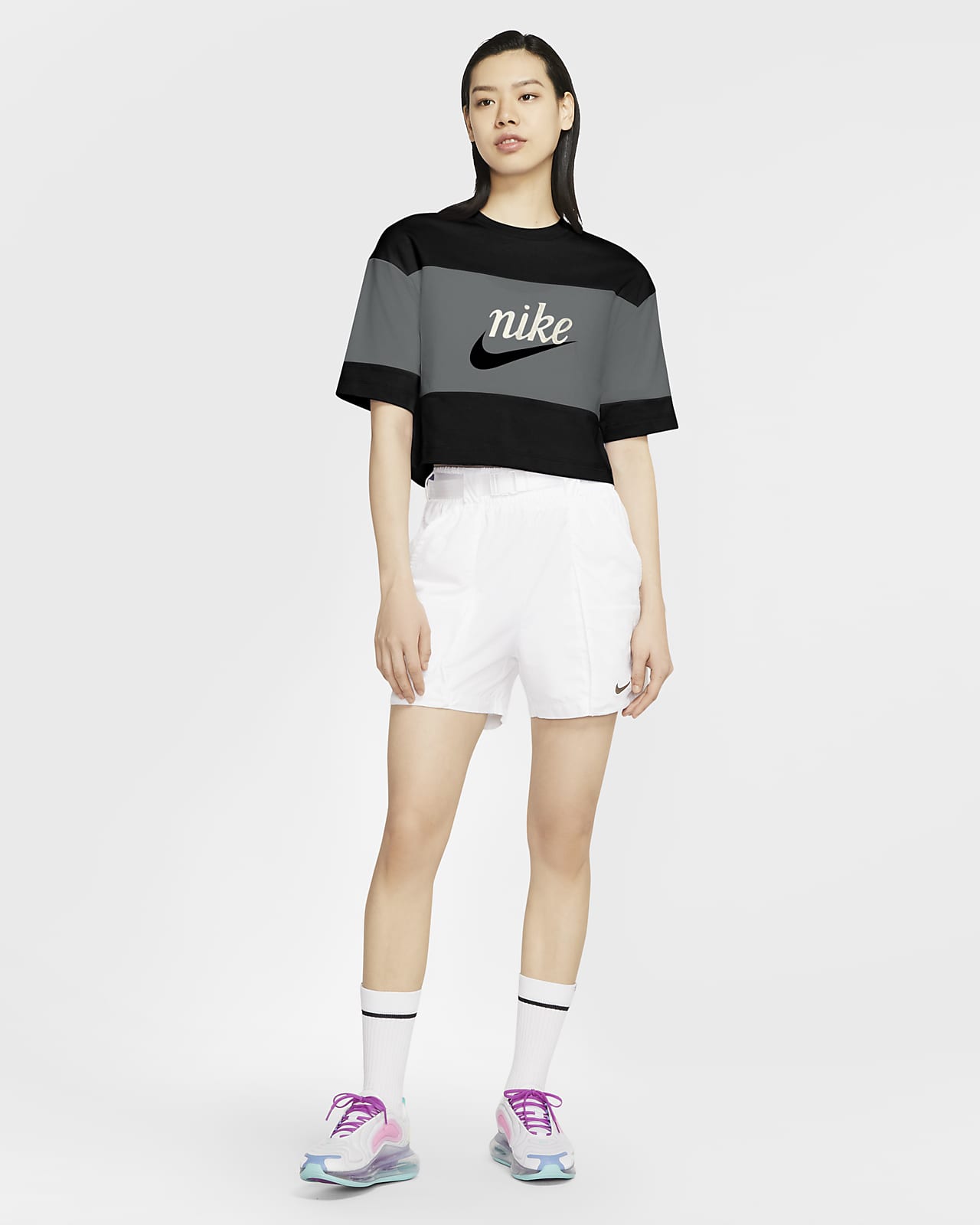 nike short sleeve varsity dress