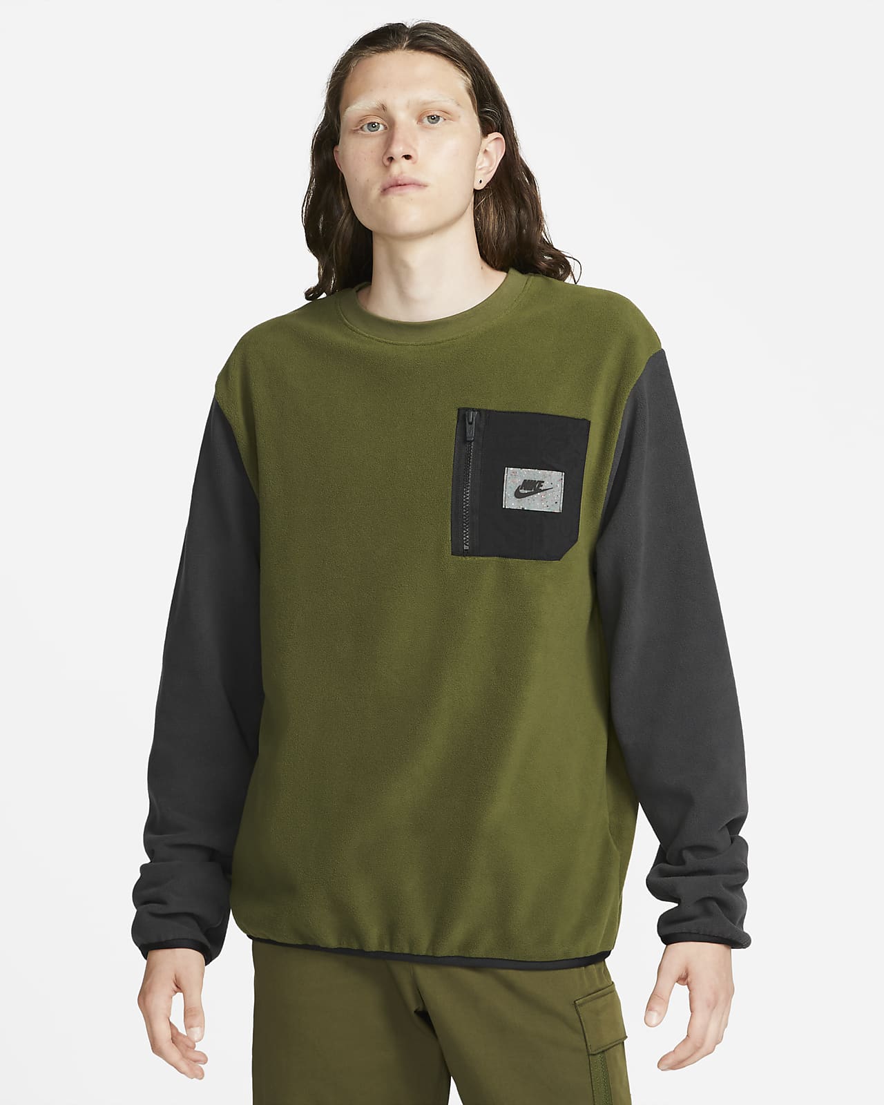Nike Sportswear Therma-FIT Men's Sports Utility Fleece Sweatshirt