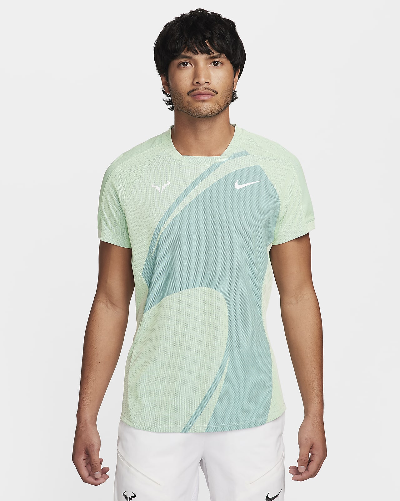 Kortærmet Rafa Nike Dri-FIT ADV-tennisoverdel til mænd