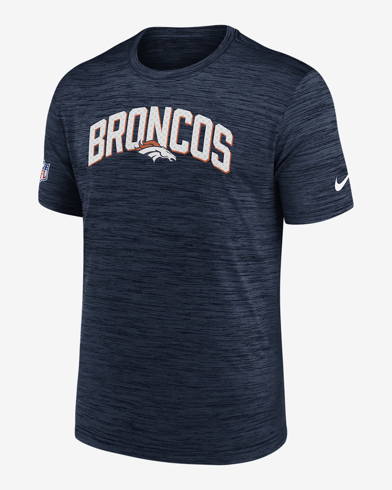 Nike Dri-FIT Velocity Athletic Stack (NFL Denver Broncos) Men's T-Shirt