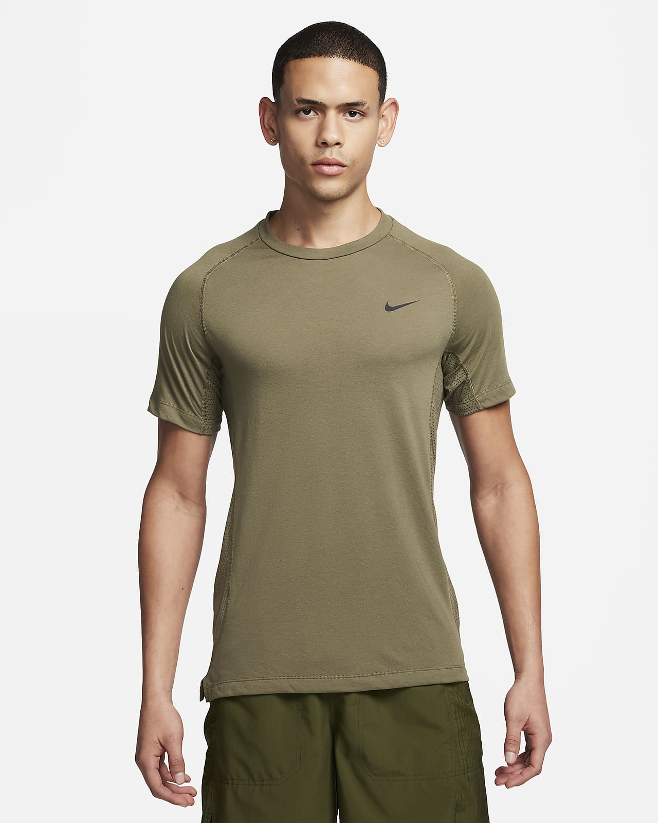 Męska koszulka z krótkim rękawem do fitnessu Dri-FIT Nike Flex Rep