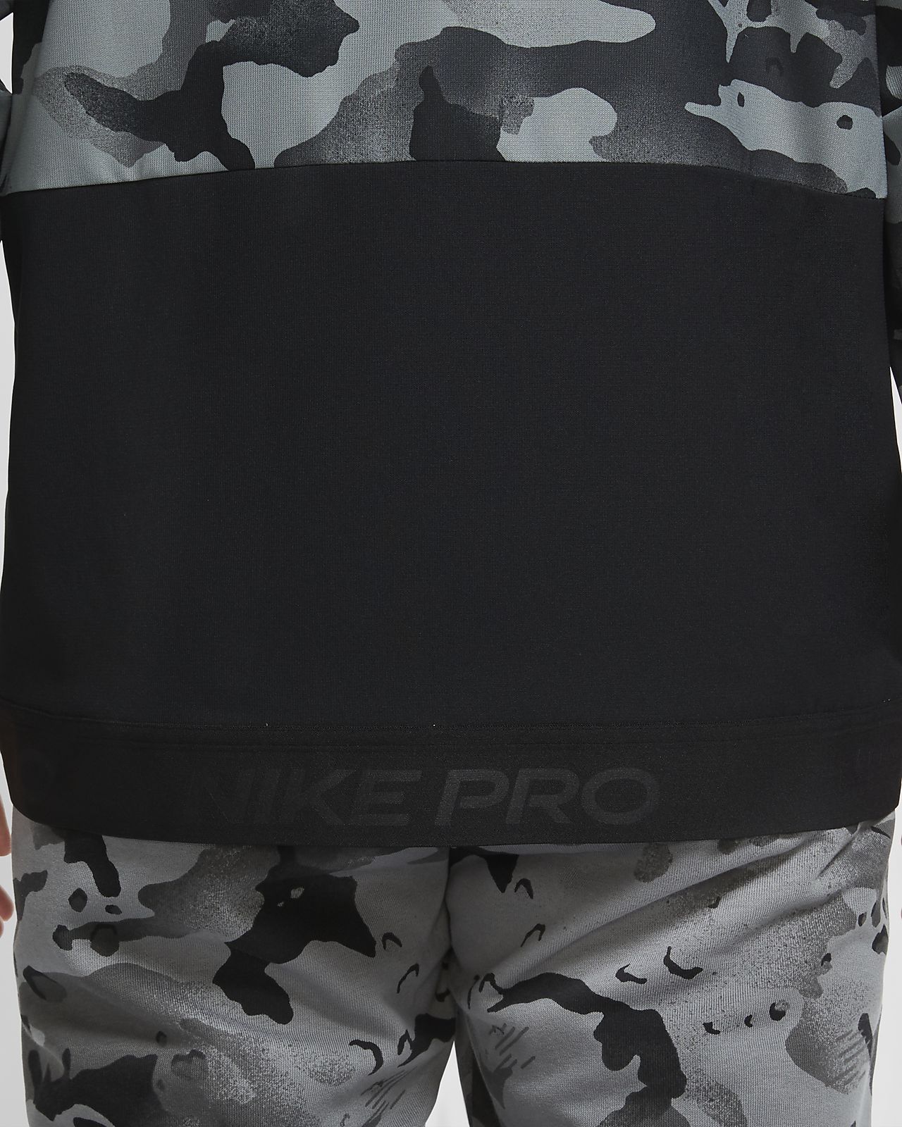 nike black camo jacket