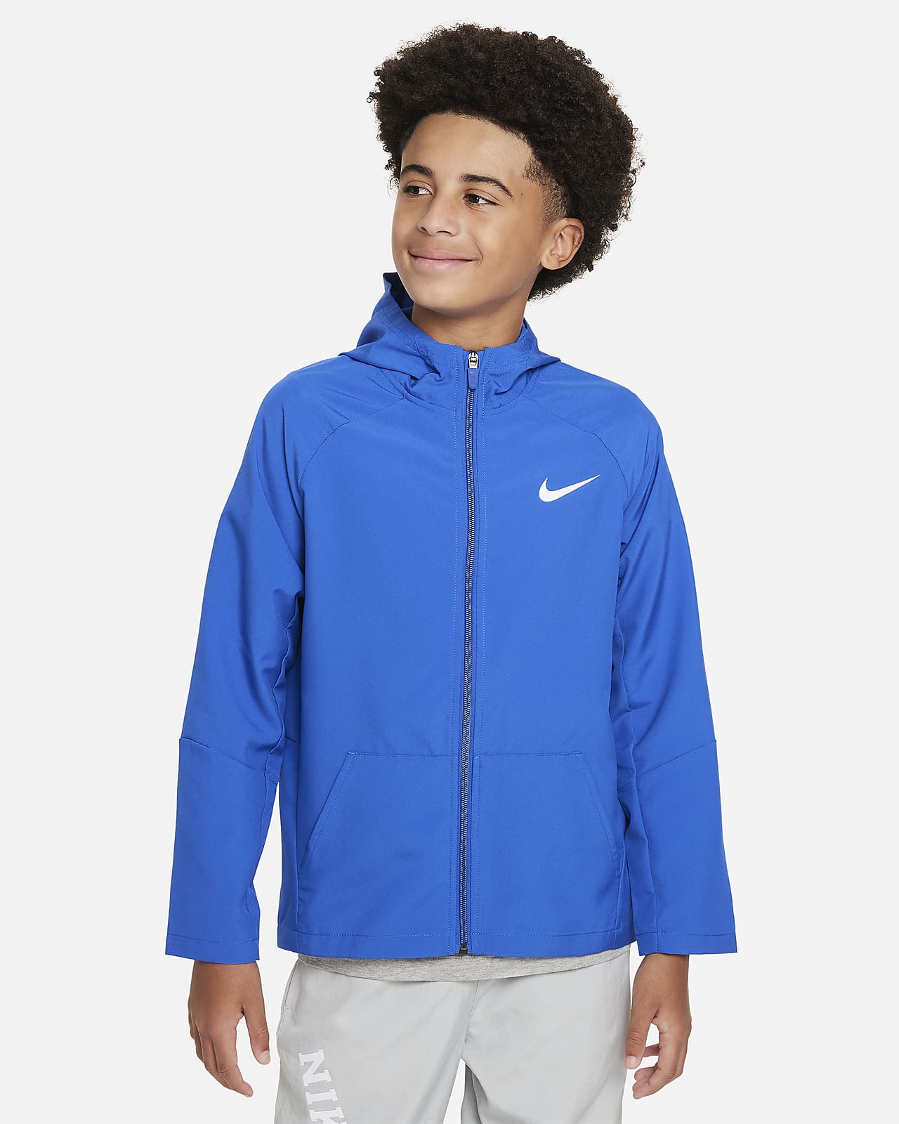 Nike Dri-FIT Big Kids' (Boys') Woven Training Jacket