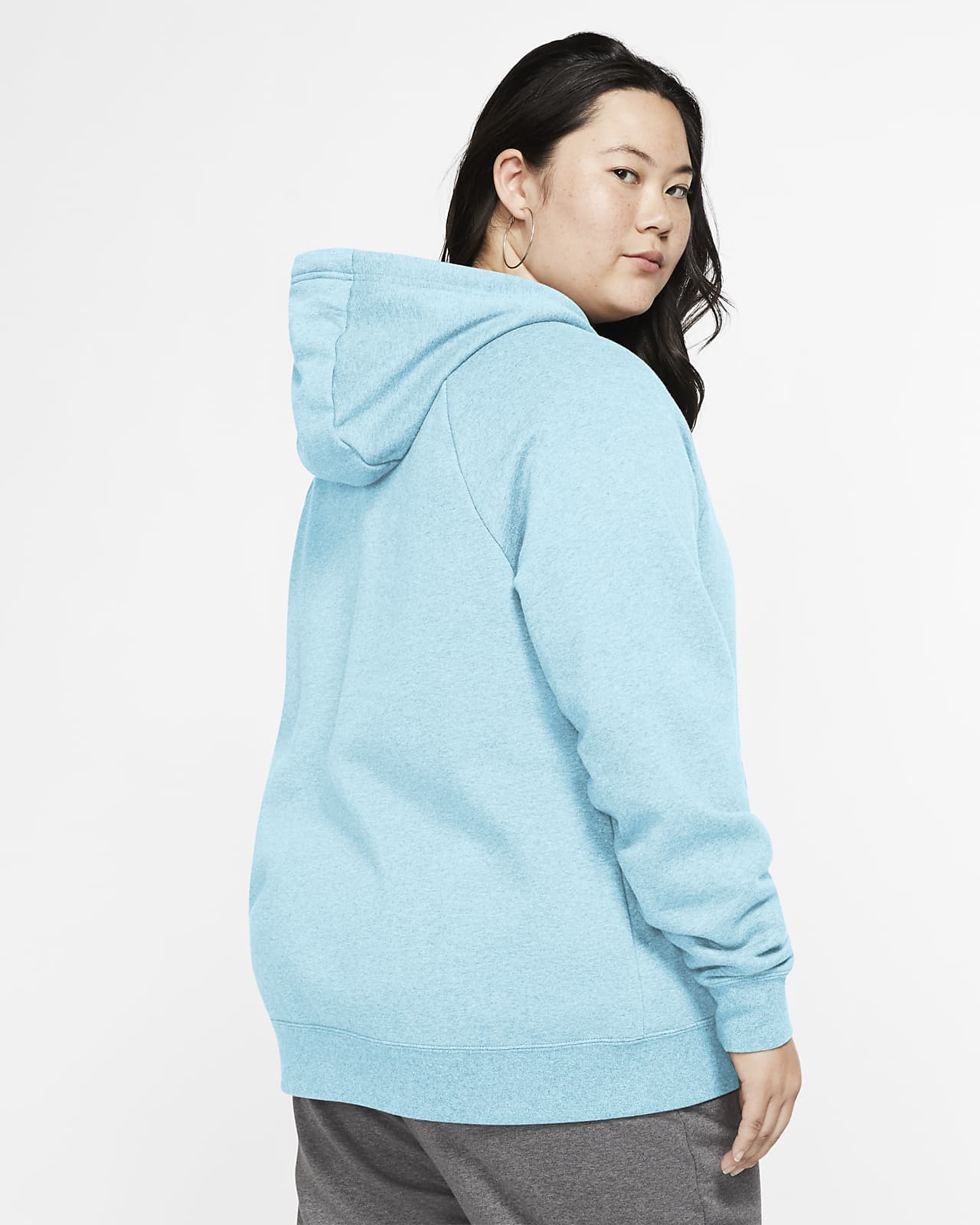 blue nike sweater womens