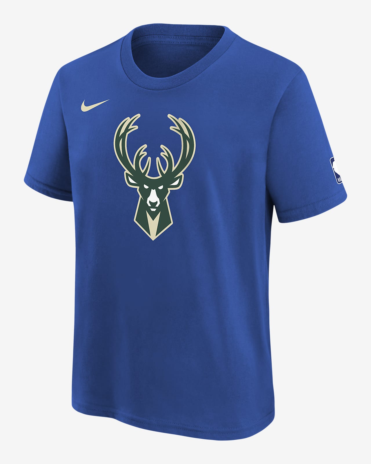Milwaukee Bucks City Edition Big Kids' (Boys') NBA Logo T-Shirt