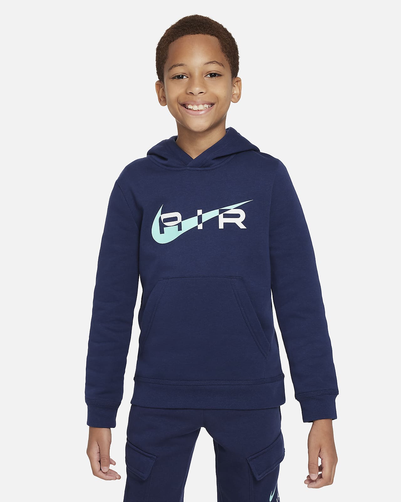 Nike Air Pullover-Fleece-Hoodie für ältere Kinder